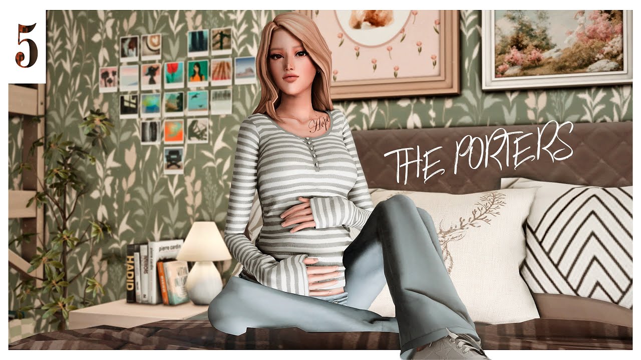 The sims 4 Stream 🧸 Портеры #5