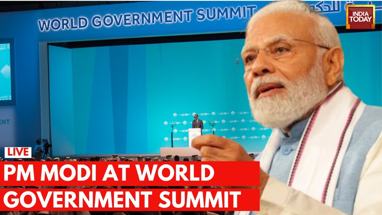 PM Modi In UAE LIVE: PM Modi In World Government Summit In UAE | PM Modi In Abu Dhabi LIVE News
