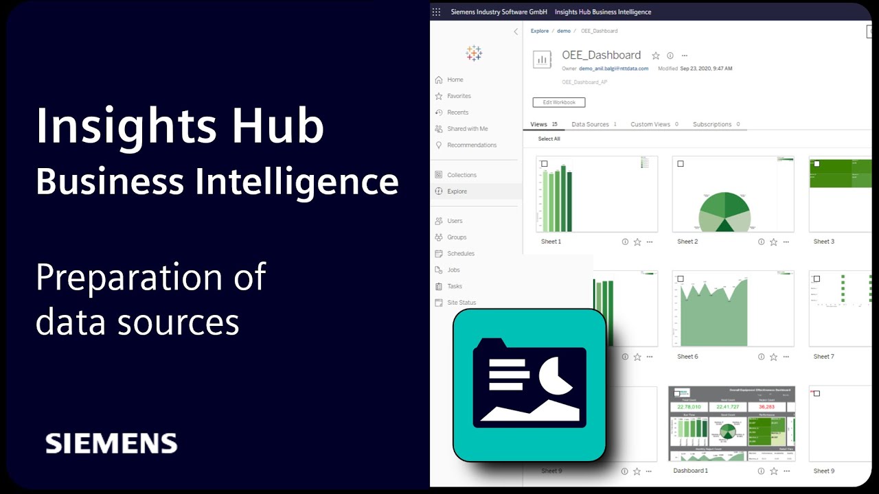 Insights Hub Business Intelligence - Preparation of data sources