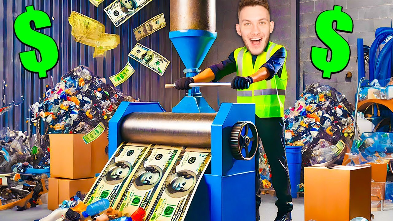 Tisknu PENÍZE Z ODPADU! 🤑| ContractVille