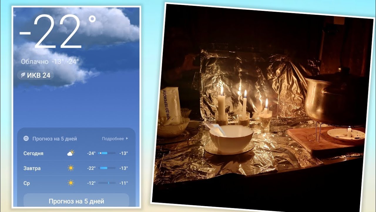 🌬️ Киев! Как выжить без отопления в бетонной коробке! Январь/февраль 2026 🌨️