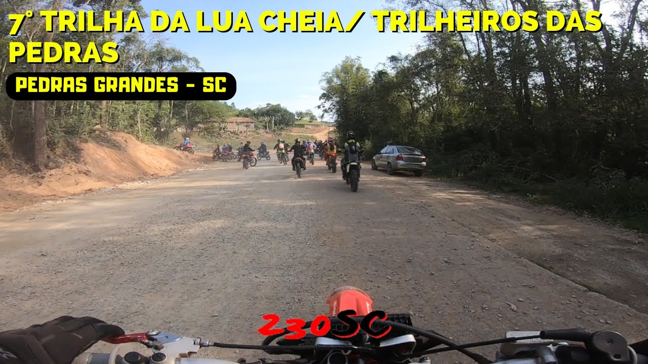 7&deg; TRILHA DA LUA CHEIA 2022 - PEDRAS GRANDES / SC - @230sc  PARTE I