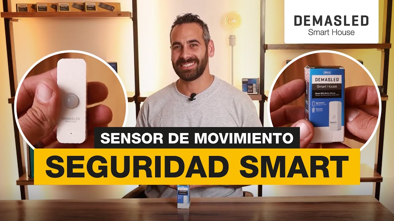Mejora LA SEGURIDAD de tu hogar con este sensor de movimiento Smart