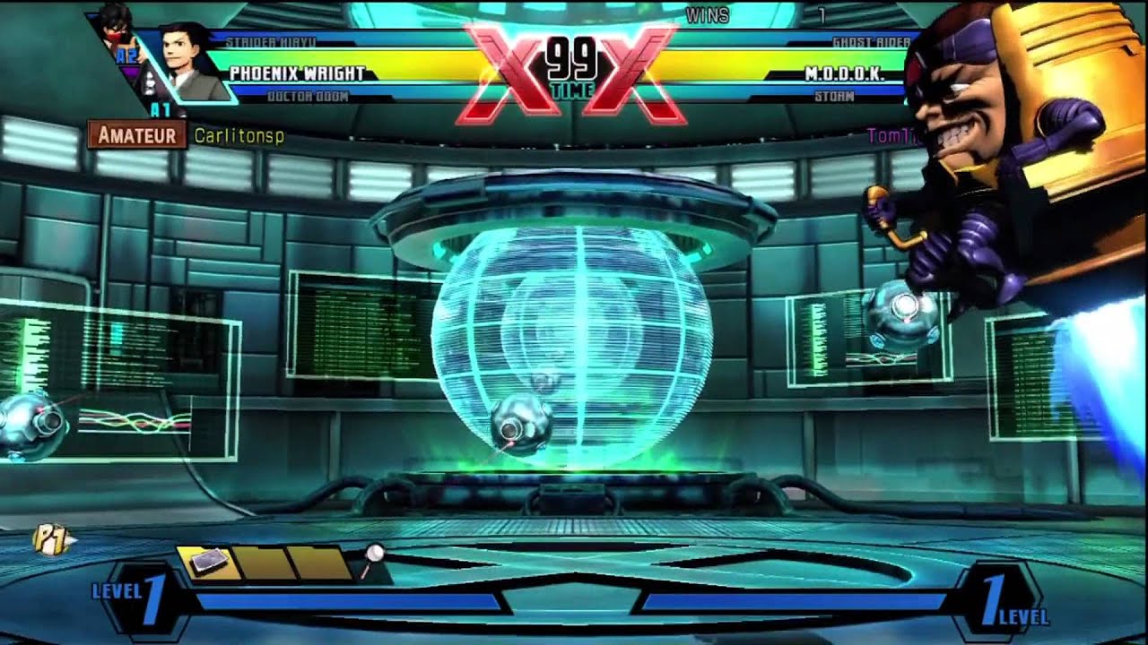 Ultimate Marvel Vs. Capcom 3: Carlitonsp Vs. Tom11813 Part 1