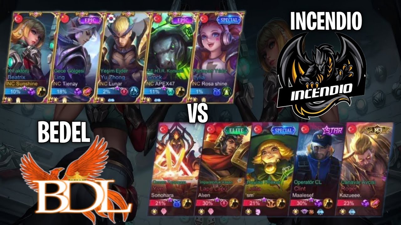 DLIVE KIŞ  TURNUVASI - INCENDIO VS BEDEL - UPPER FİNAL - Mobile Legends