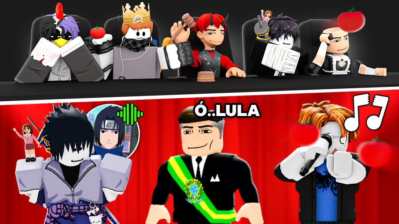 fiz um SHOW DE TALENTOS NO ROBLOX!