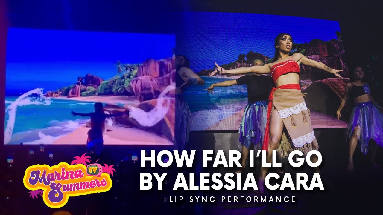 MOANA AS A WATER BENDER - How Far I'll Go by Alessia Cara | Drag Lip Sync Performance