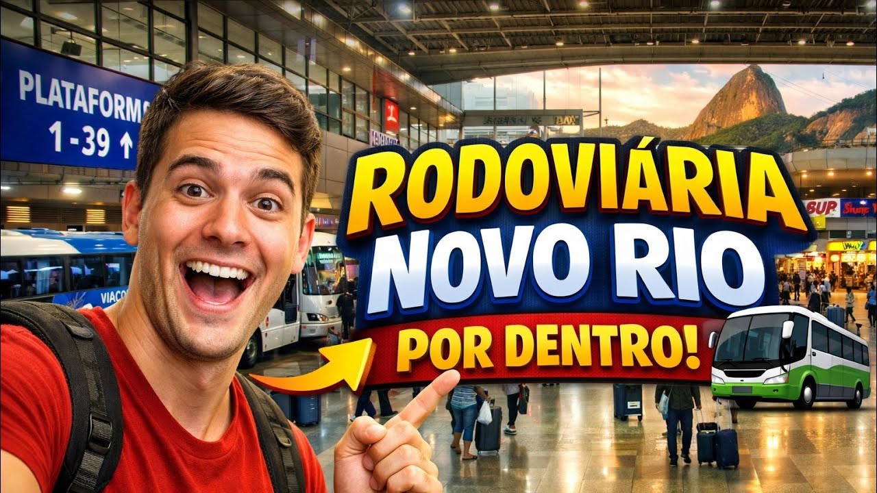 Conheça a Rodoviária Novo Rio por Dentro! 🚍🇧🇷