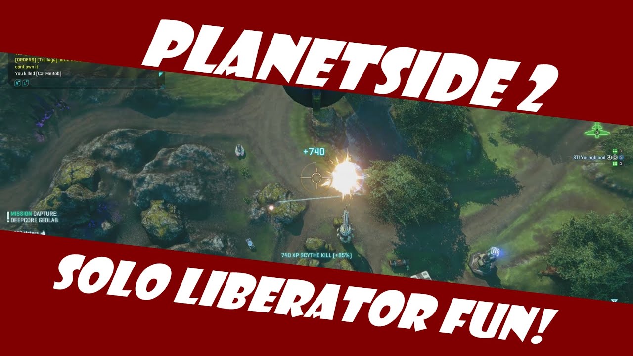 Planetside 2: Solo Libbing Fun!