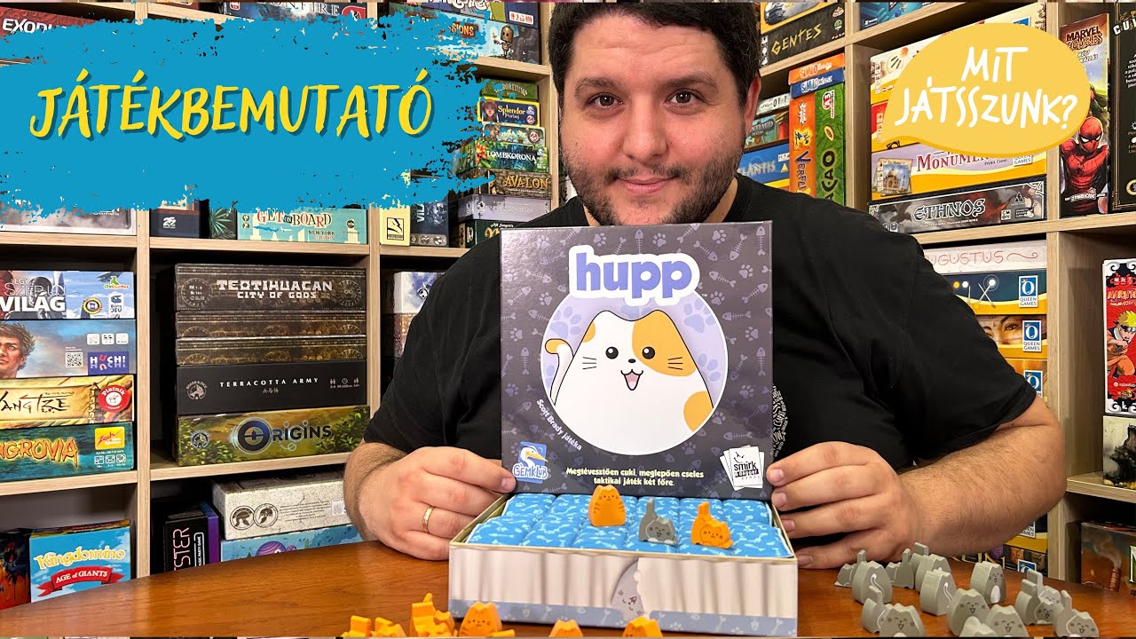 Hupp Játékbemutató - Macska takarodó