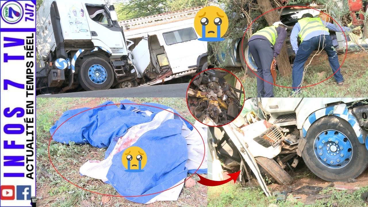 URGENT : Grave accident mortel sur la route de touba qui fait 7 morts et plusieurs blessés....