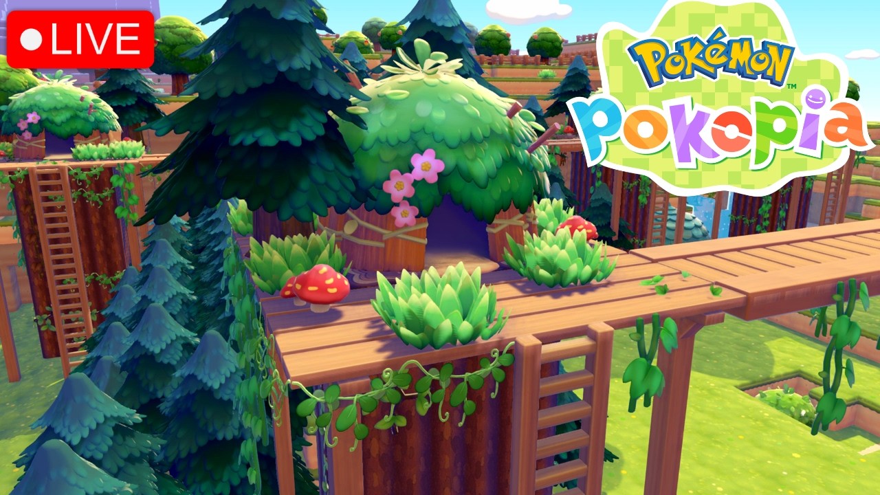 🔴 Pok&eacute;mon Pokopia LIVE | Decorating, Exploring + MORE!!