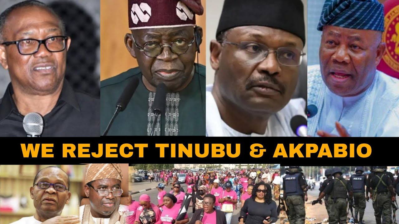 AKPABIO & TINUBU IN TROUBLE - NIGERIANS OCCUPIED STREET 😳 REJECT PLAN TO RIG 2027 ELECTION