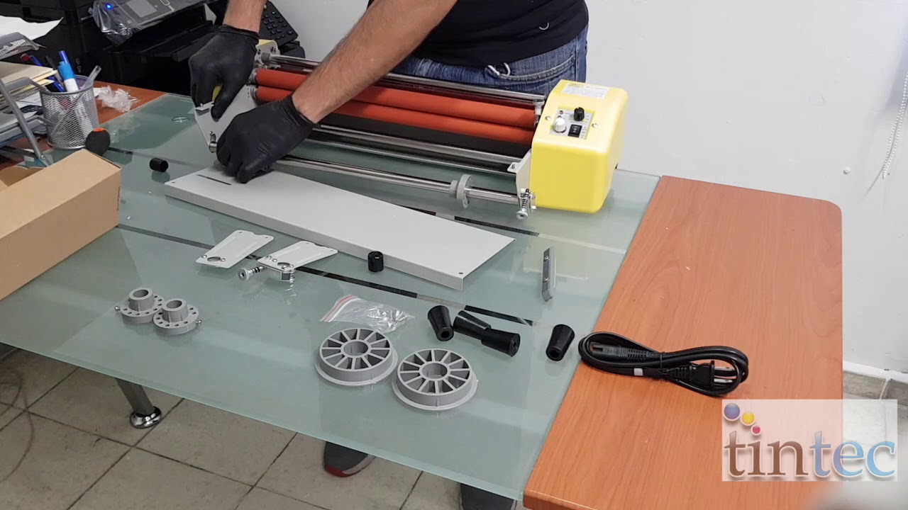 Como armar la laminadora Caliente Tintec. www.tintec.com.mx #tintec #laminado
