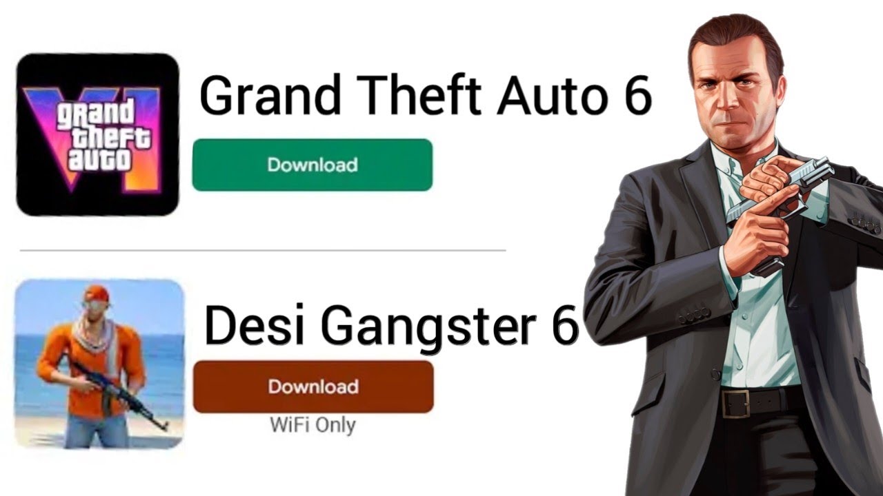 I found 3 Most funny 🤣 Games Like GTA 6 On Mobile