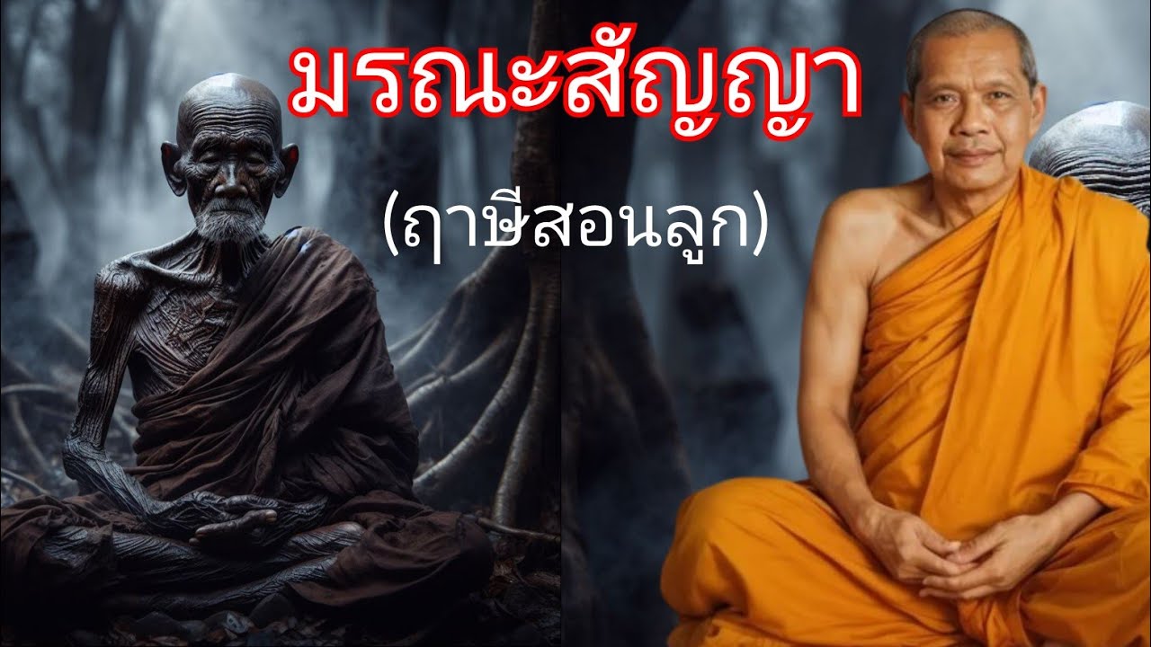 มรณะสัญญา โดยหลวงพ่อฤาษีลิงดำหรือพระราชพรหมยาน หลับขณะฟังธรรมเป็นกุศลยิ่ง ธรรมะพระอรหันต์