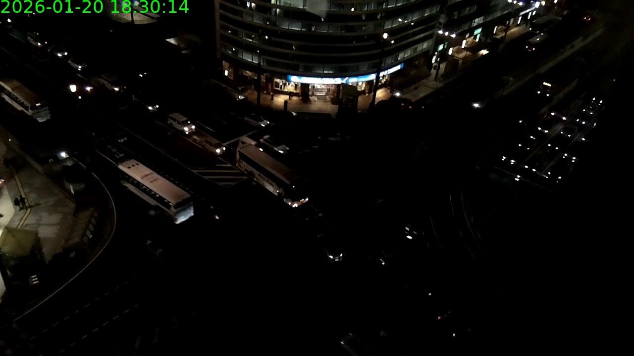 広島市紙屋町交差点ライブカメラ 2026-01-20