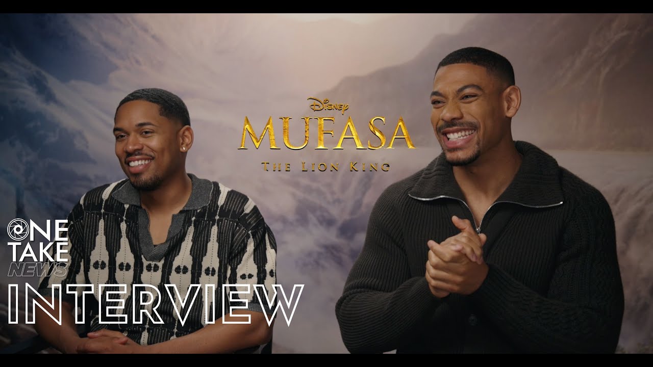 Mufasa: The Lion King | Interview With Aaron Pierre & Kelvin Harrison Jr.