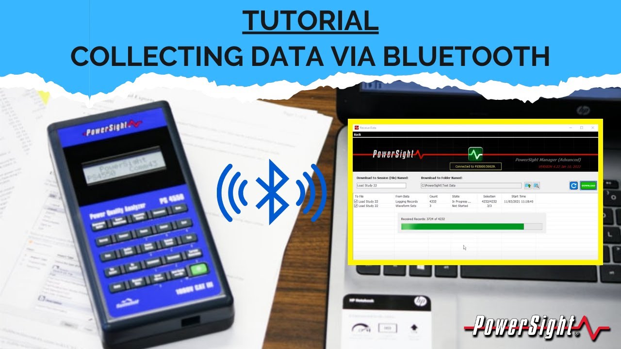 Collecting Data via Bluetooth