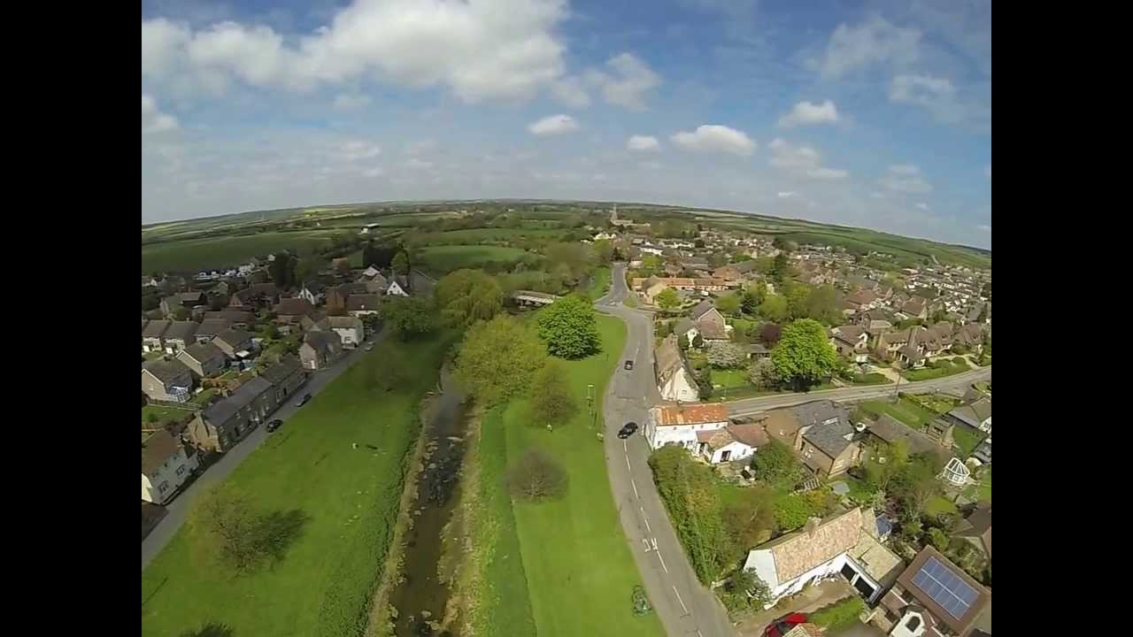 Alconbury Village From The Air.