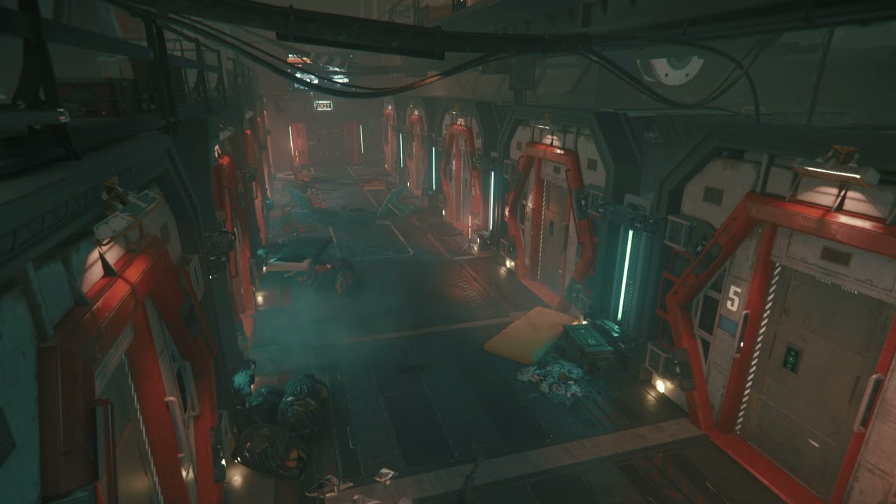 🎧AMBIENCE | Sci-Fi Capsule Rooms | For study, chill, sleep