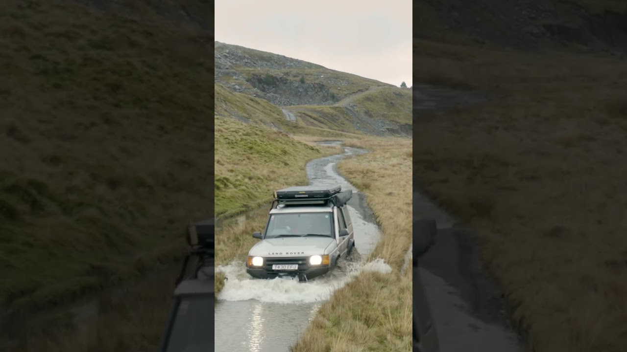 We do love getting wet! #cinematic #overlanding #offroad #drone