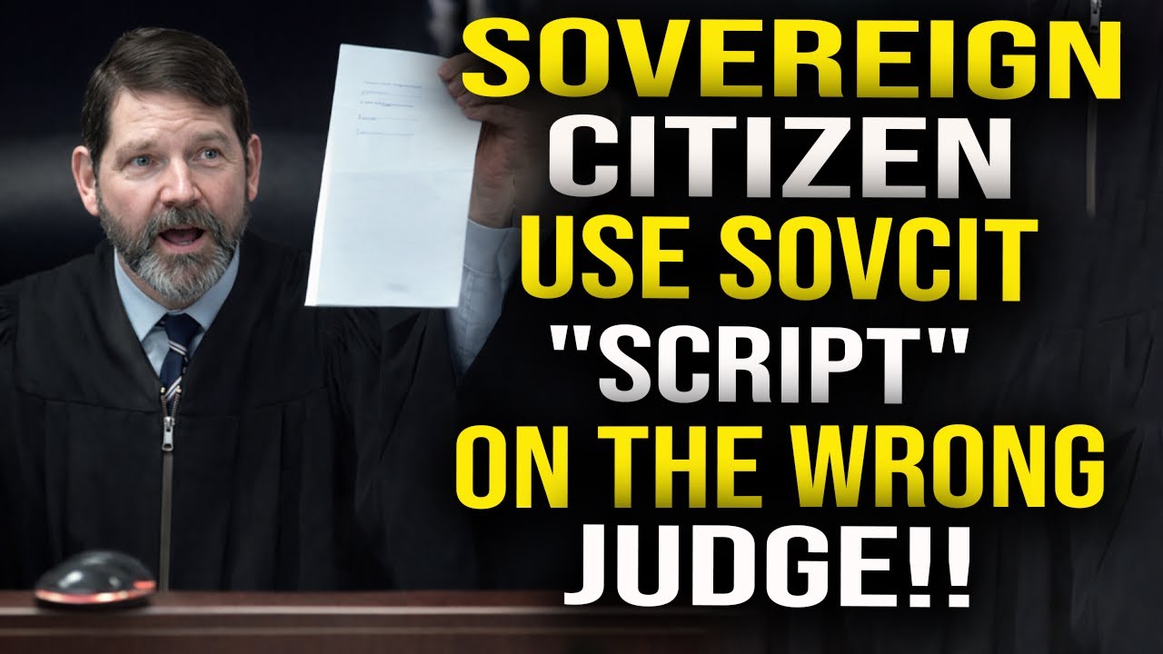 Judge SHUTS DOWN Sovereign Citizen Script — Courtroom STUNNED