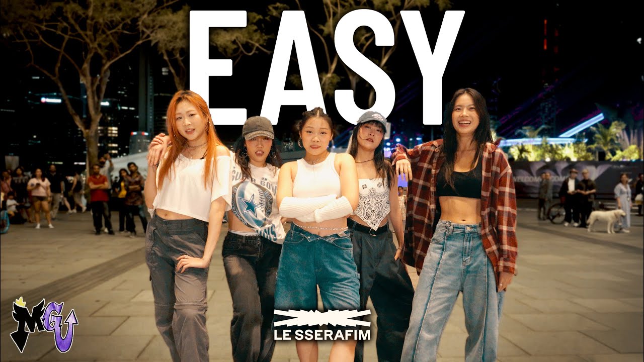 [KPOP IN PUBLIC - ONE TAKE] LE SSERAFIM (르세라핌) ‘EASY’ | Dance Cover // MonsterG from Singapore