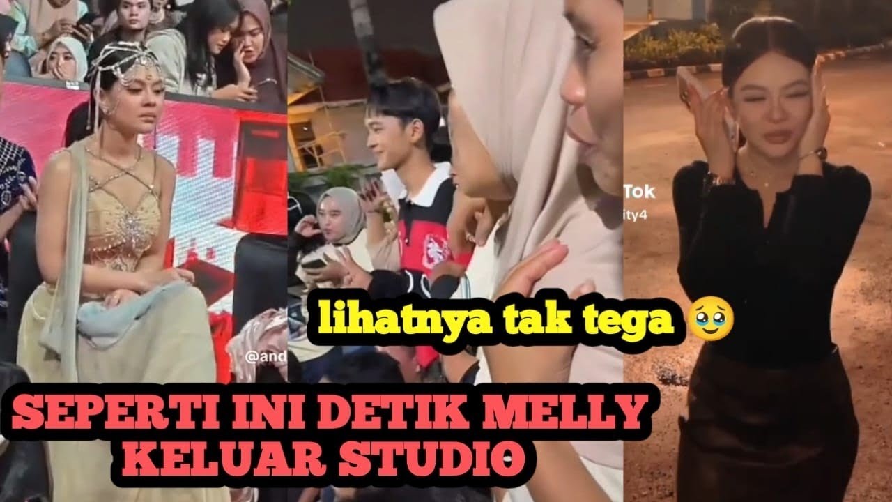 RAUT WAJAH MELLY SAAT KELUAR STUDIO ‼️ Semoga Lelah Jadi Lilah🥺