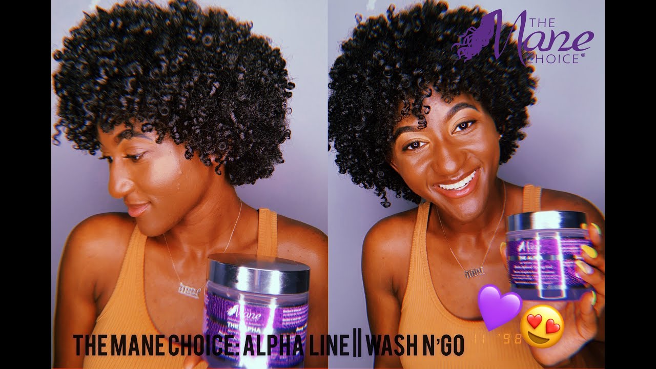 THE MANE CHOICE: ALPHA LINE || WASH N' GO 💜😍