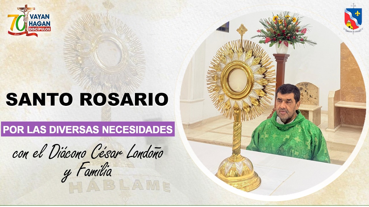EN VIVO | SANTO ROSARIO - Oramos por las Diversas Necesidades