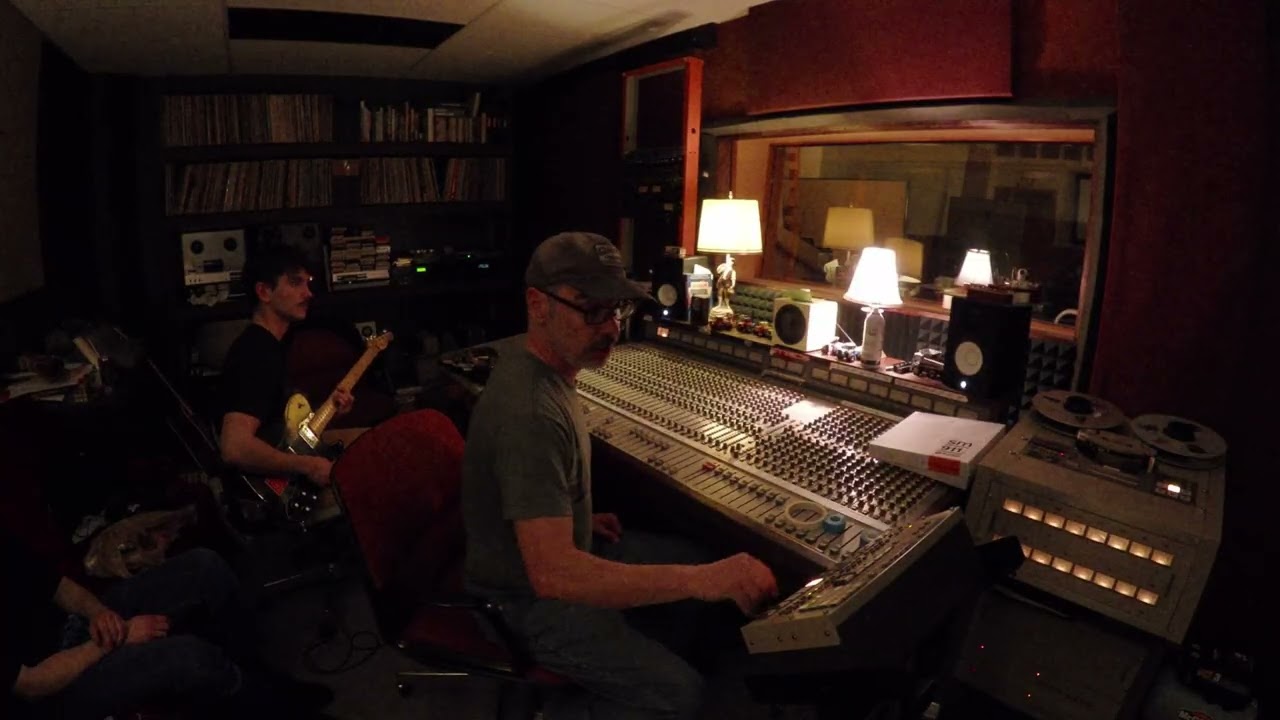 Tracking The Guitar Solo For Buena. #guitar #recordingvideos #guitarsolo #punching #fender #analog