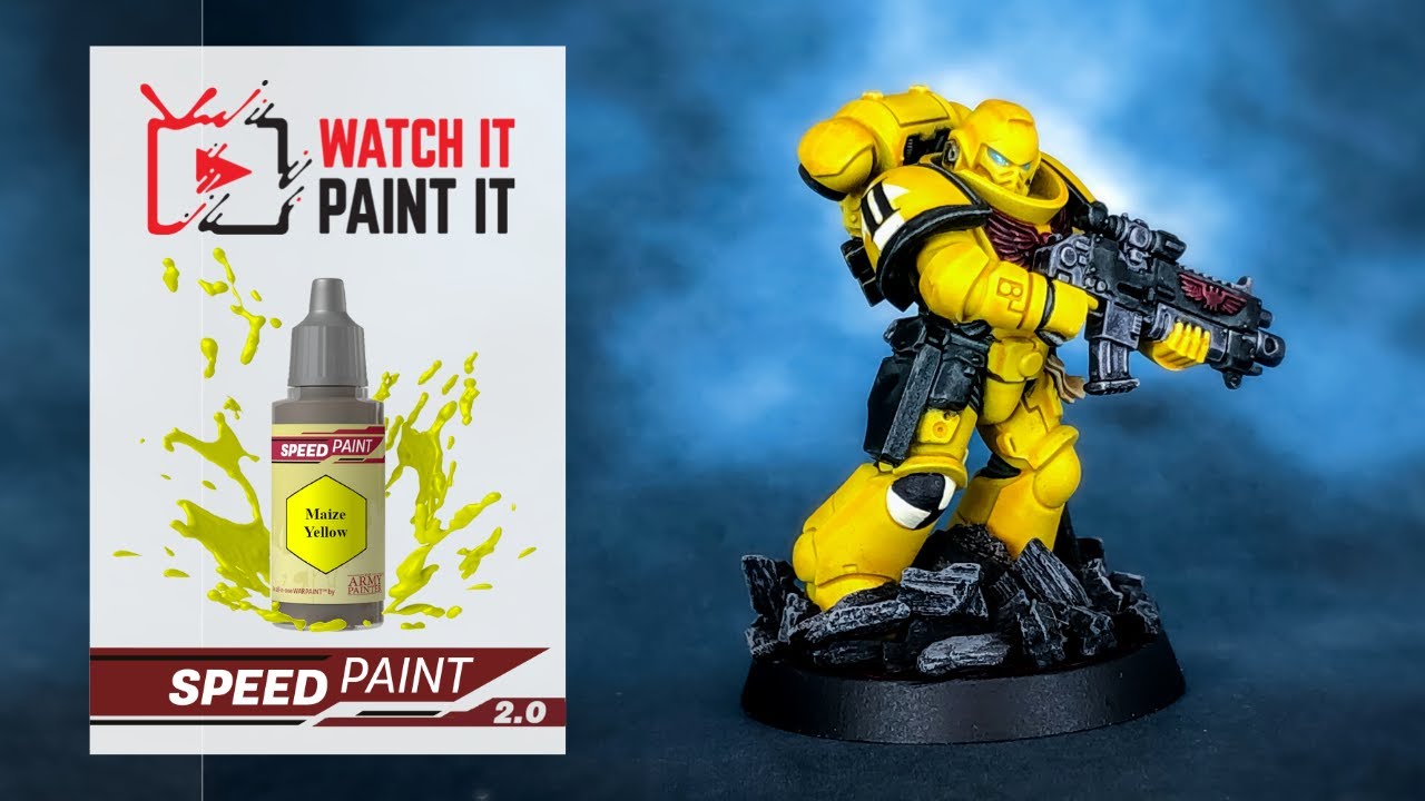 Покраска целой миниатюры с помощью скоростных красок Army Painter's Speed ​​Paints 2.0