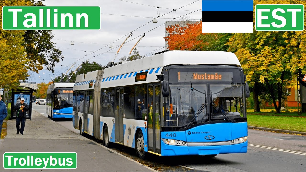 🇪🇪 TALLINN TROLLEYBUS | Tallinna trollibuss 2018