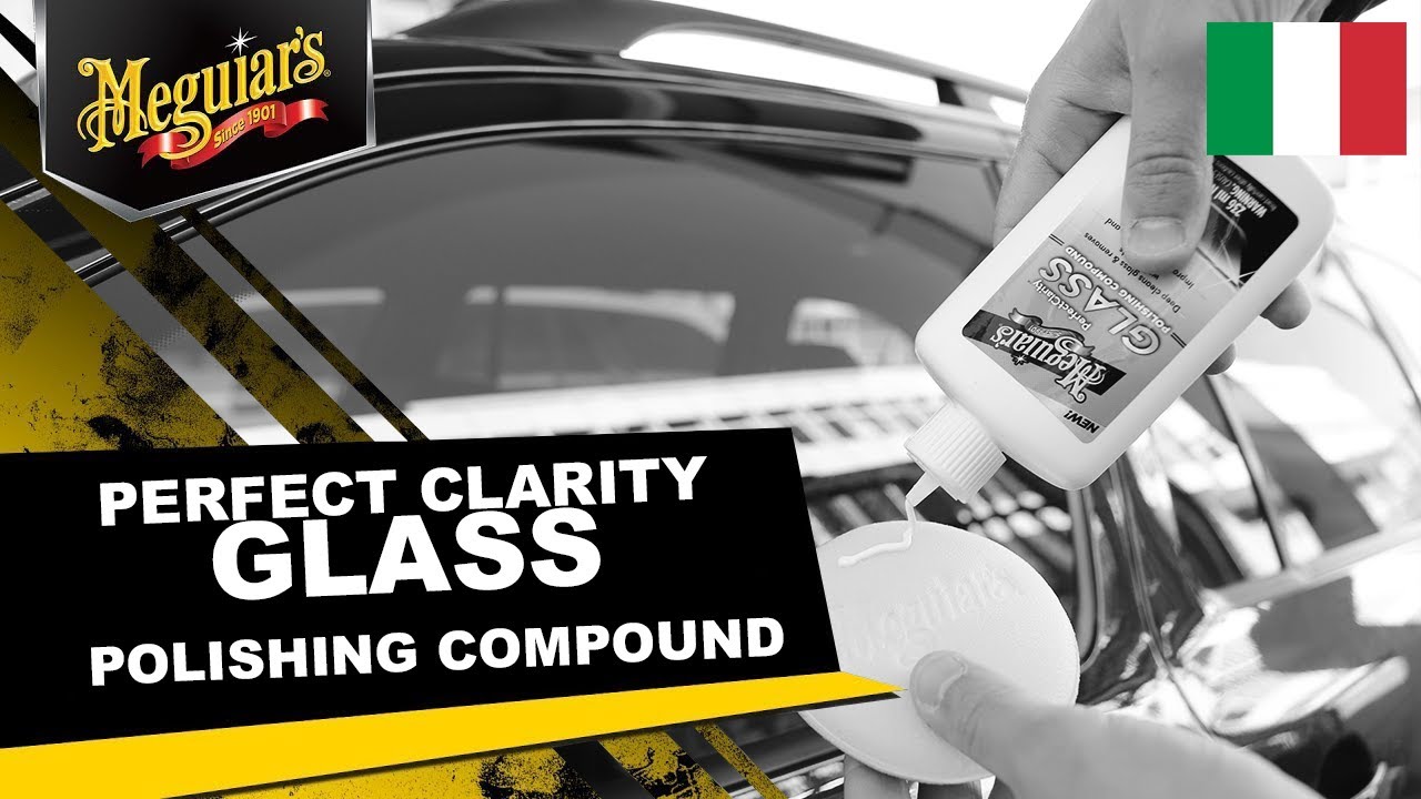 Meguiar's Perfect Clarity Glass Polishing Compound | Video dell'applicazione