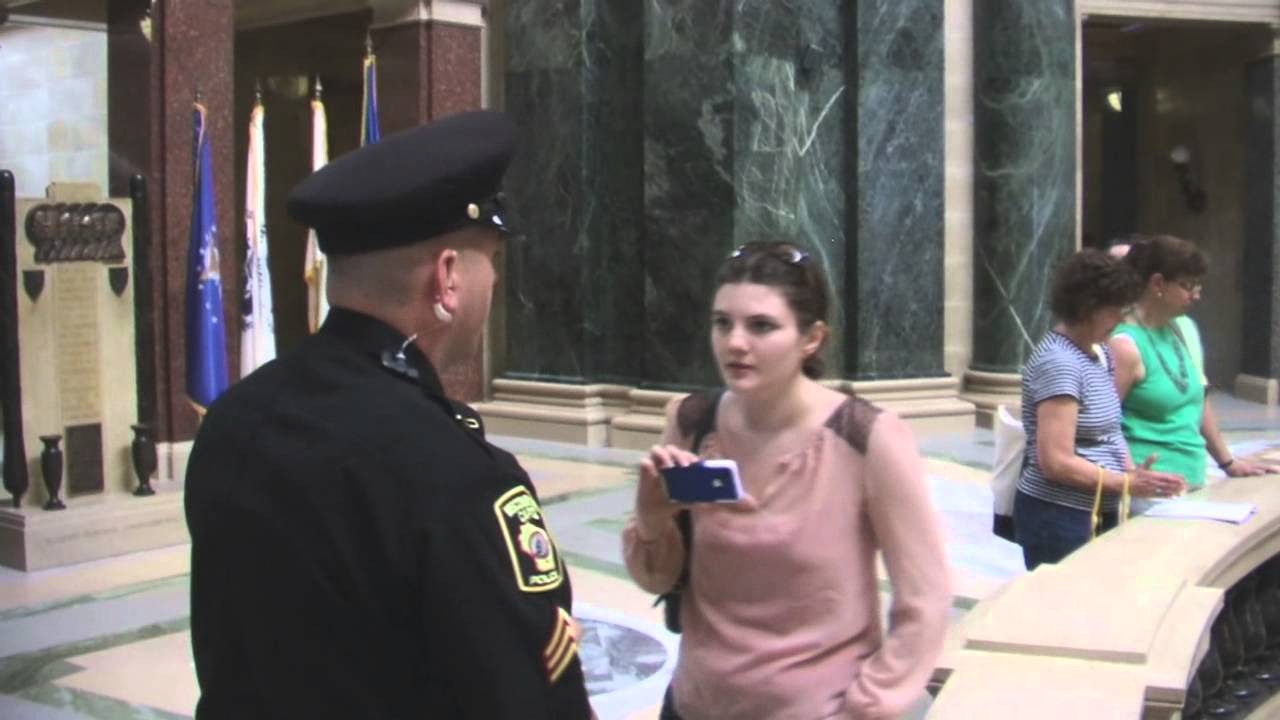 Spectator Warned With Arrest For Watching People Sing In WI Capitol
