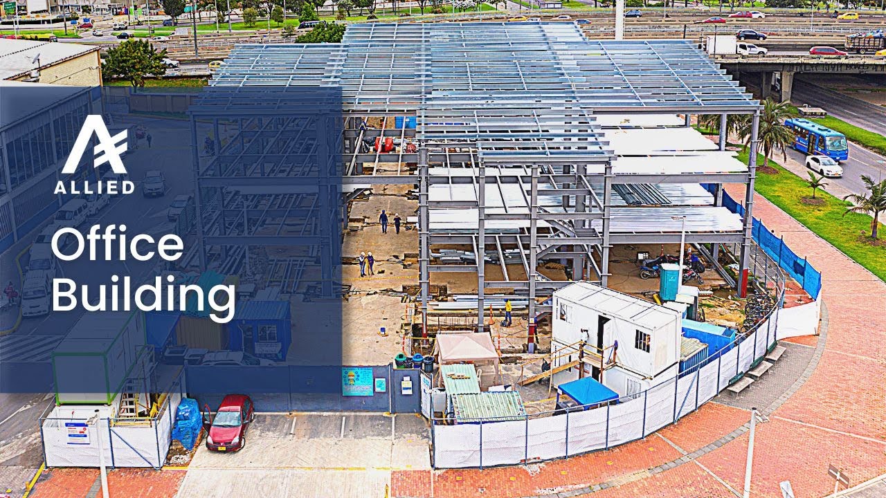 Multi Story Steel Structure Building | Industrial Warehouse Construction | Bogota, Colombia