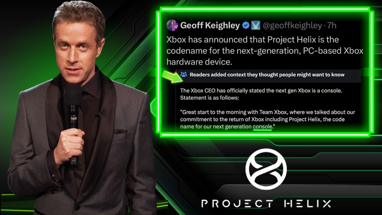 Geoff Keighley Makes HUGE Xbox Project Helix Mistake | Full Breakdown HERE!