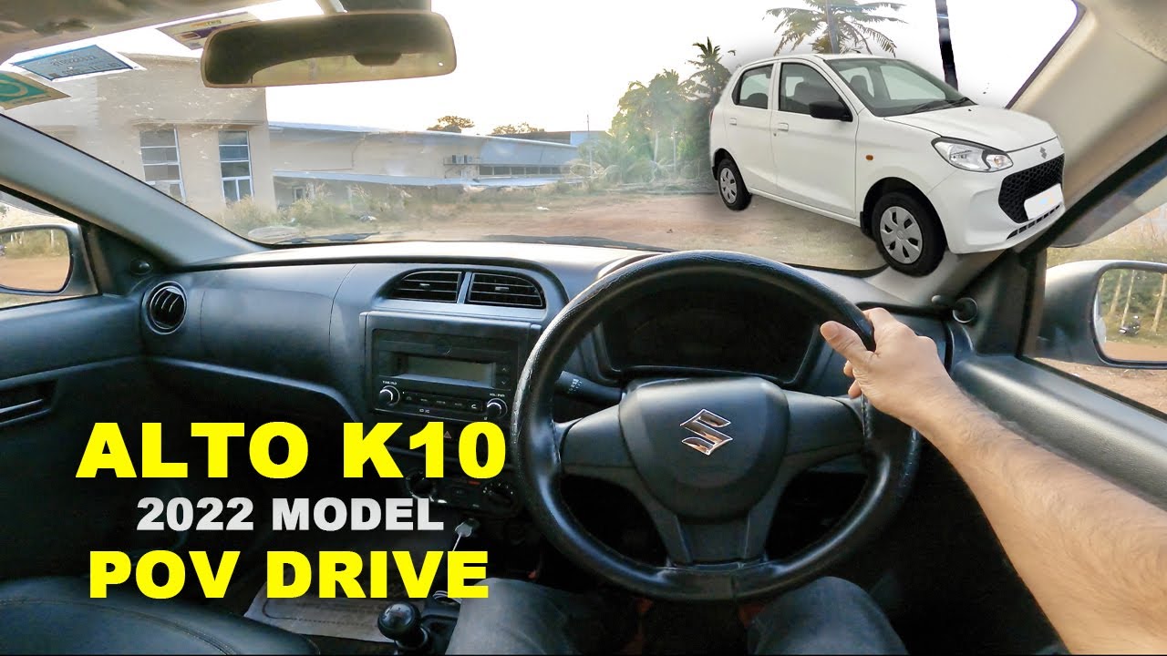 ALTO K10 | 2022 MODEL ALTO K10 VXI | POV TEST DRIVE | 66 BHP | NEW ALTO K10 POV DRIVE | DRIVERS POV