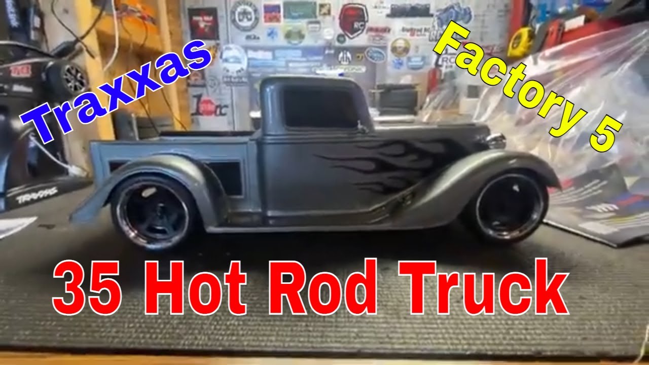 Traxxas 35 Hot Rod Truck unboxing