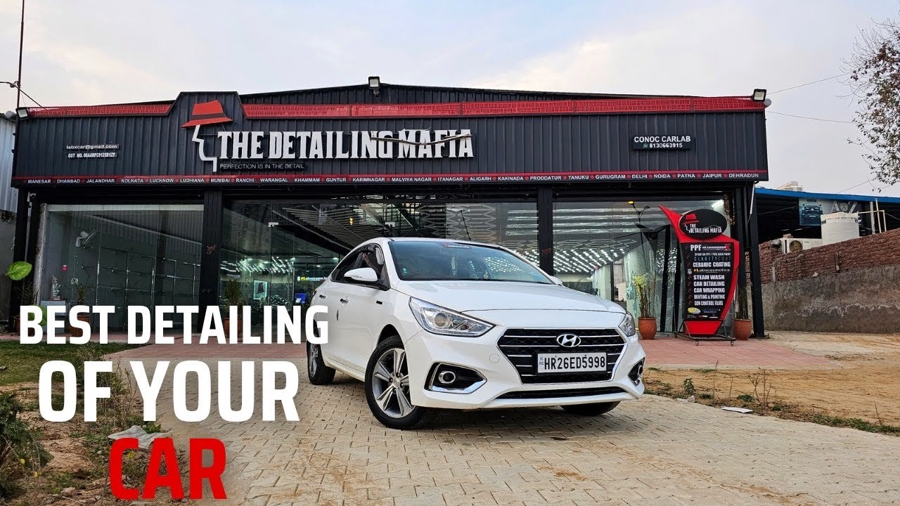 माफिया गाड़ी, माफिया काम || Hyundai Verna Mafia detailing at unbelievable price🥵🥵