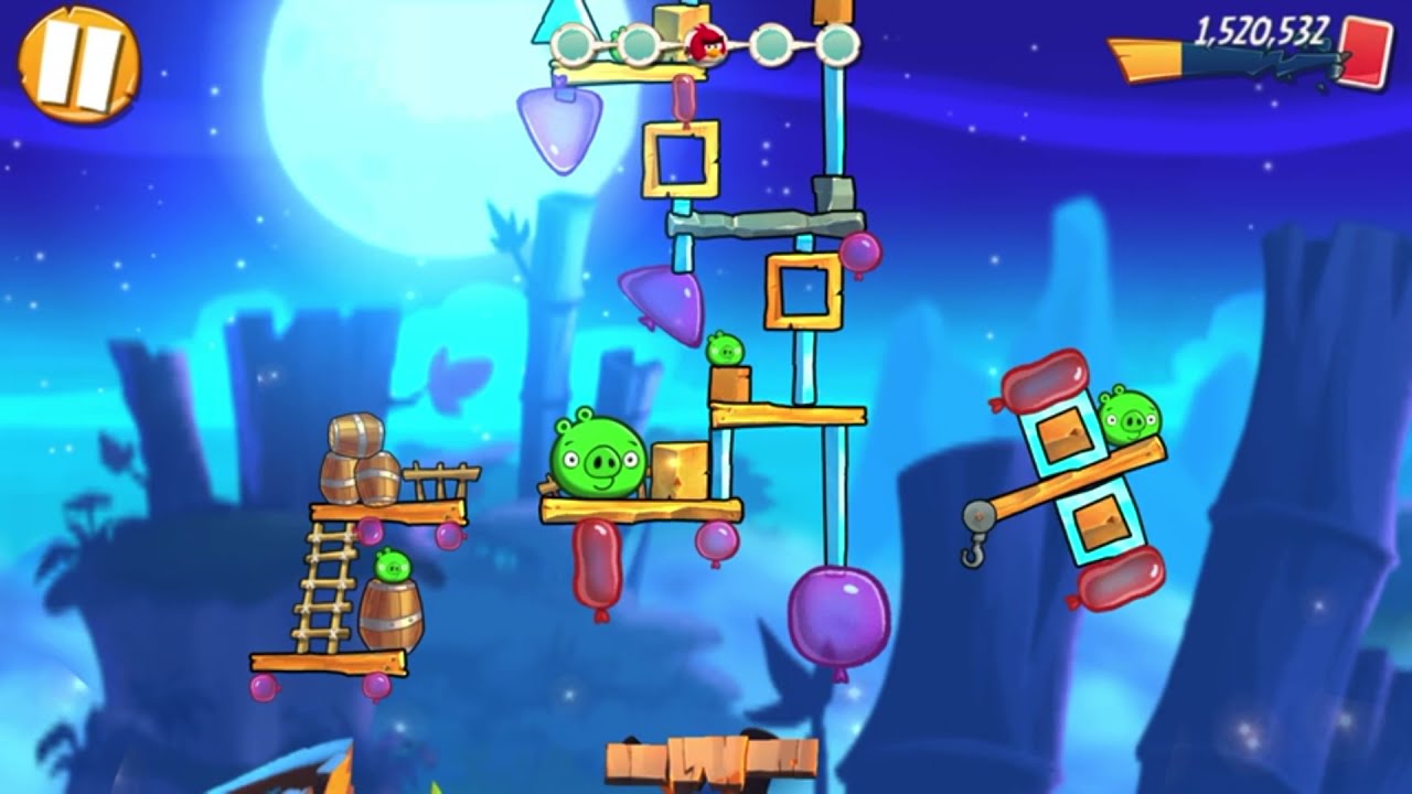 Angry Birds 2 Gameplay: Levels 134-136 (Fails At Level 137) (09/21/2021)