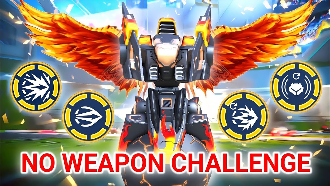 Nomad No Weapon - Only Ability - Mech Arena
