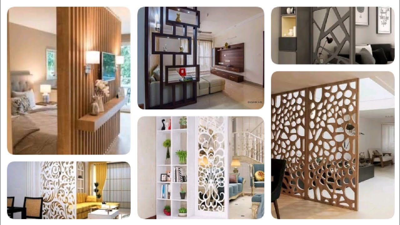 تصميم قواطع خشبية صالات نوم اطفال الوان مختلفه 2022/2023 مع فكرة نقاش wall partition in drawing room