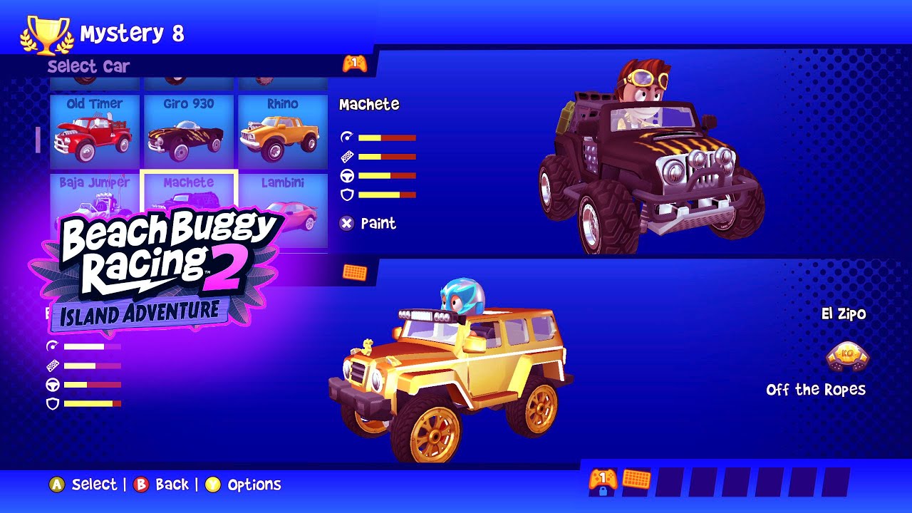 Rez vs El Zipo - Beach Buggy Racing 2 Island Adventure