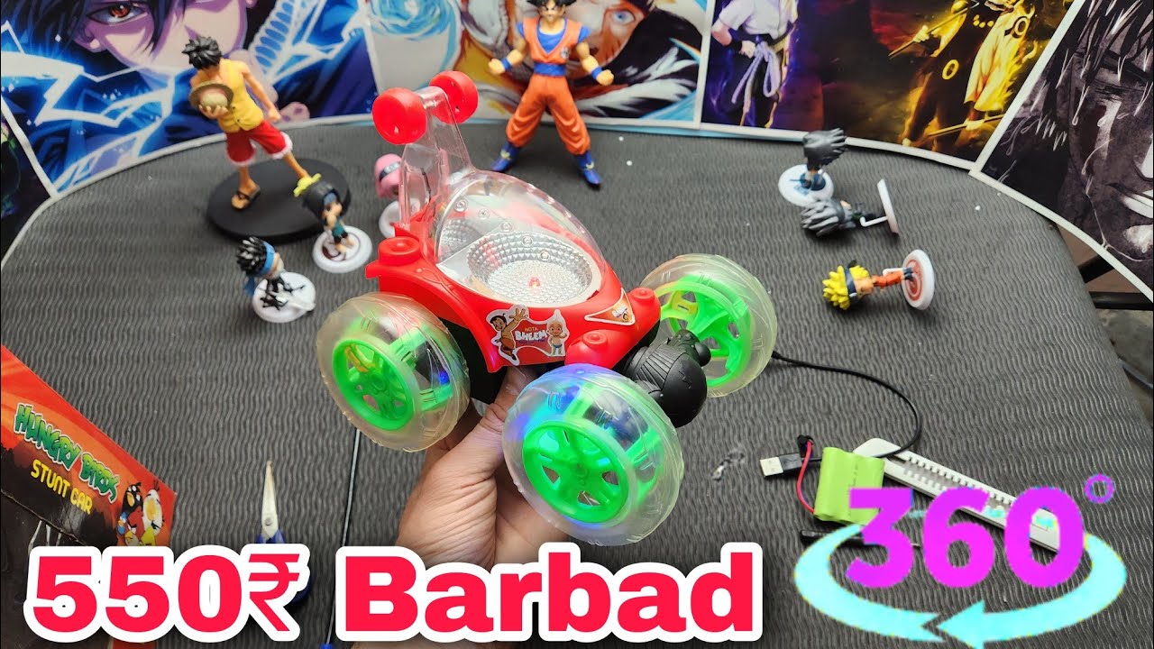 Angry Bird 360° Rc Car Unboxing And Review In Hindi