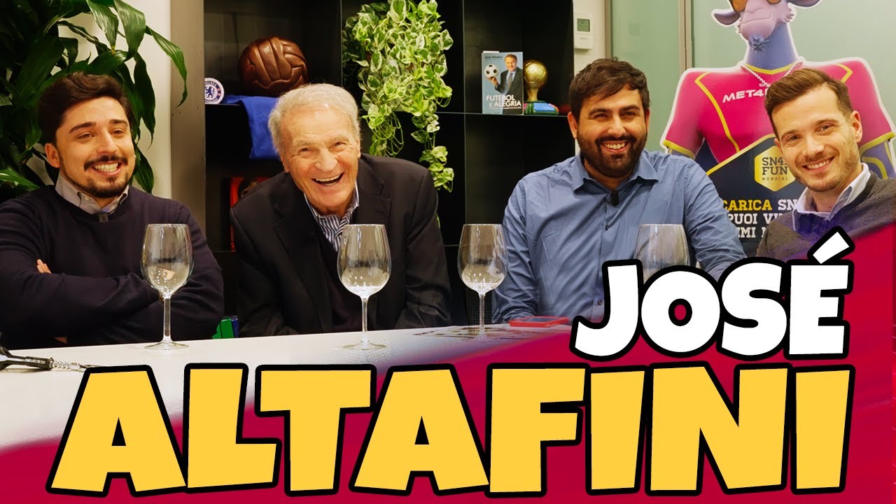 JOSÉ ALTAFINI : “PELÈ IL PIÙ FORTE DI TUTTI” - CALCIO CHAMPAGNE • PUNTATA SPECIALE •