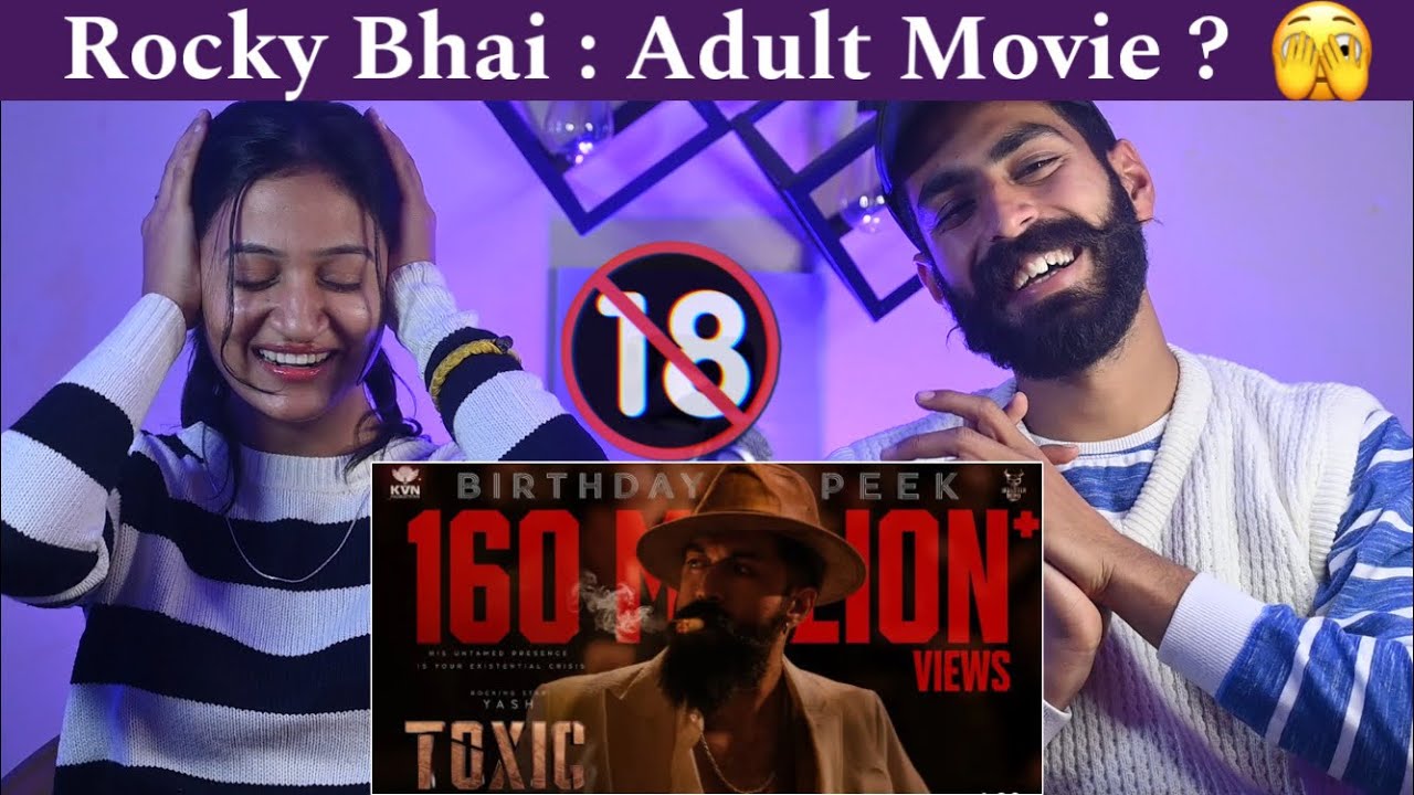 Reaction On ~ Toxic : Birthday Peek - Rising Star Yash | Geetu Mohandas | Toxic Reaction