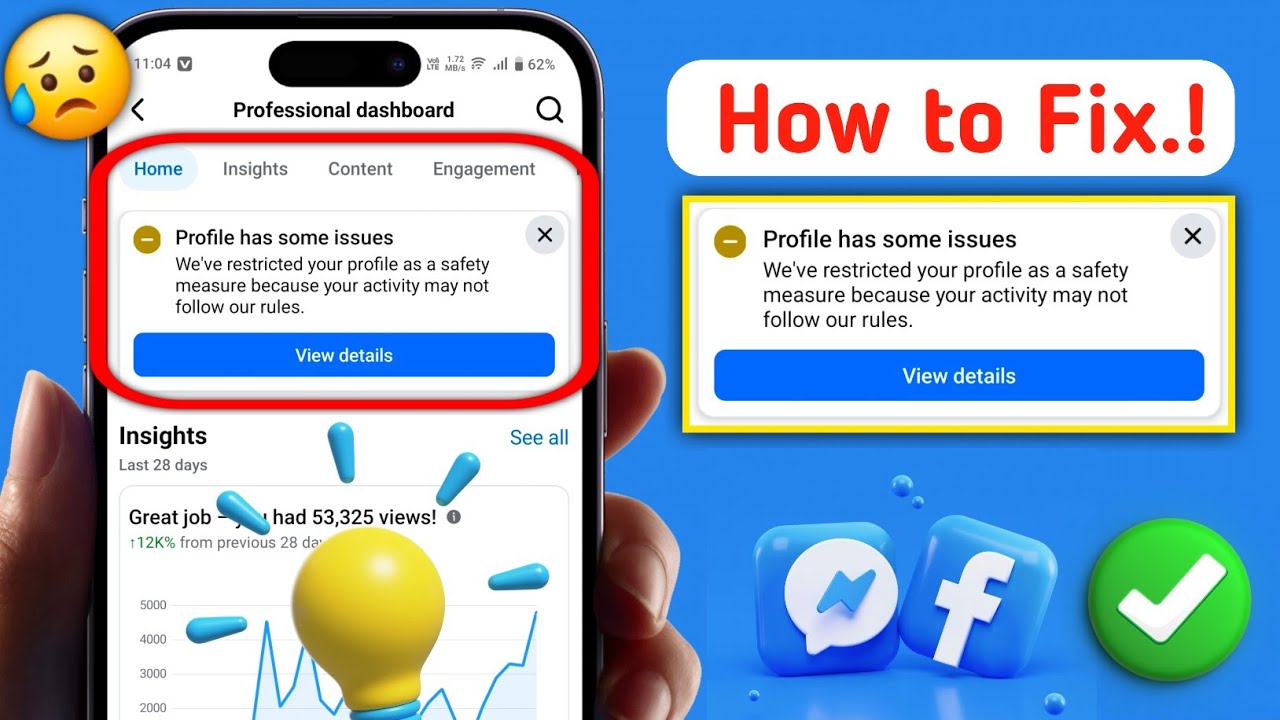 How to Fix &lsquo;Profile Has Some Issues&rsquo; on Facebook | Remove Facebook Profile Issues 2026