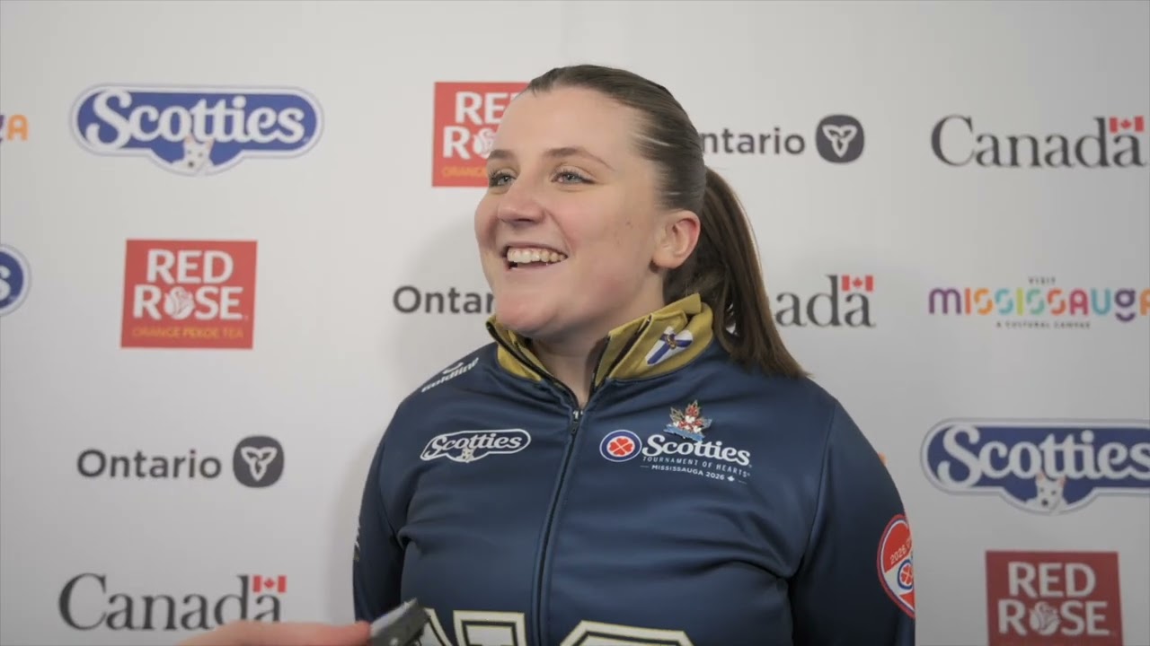 Media Scrum - Draw 3 - 2026 Scotties Tournament of Hearts